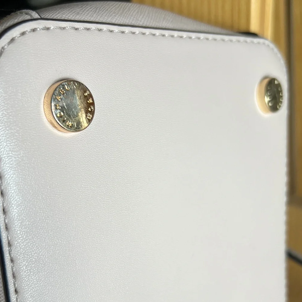 Michael Kors Women's Light Gray Satchel - Picture 13 of 13